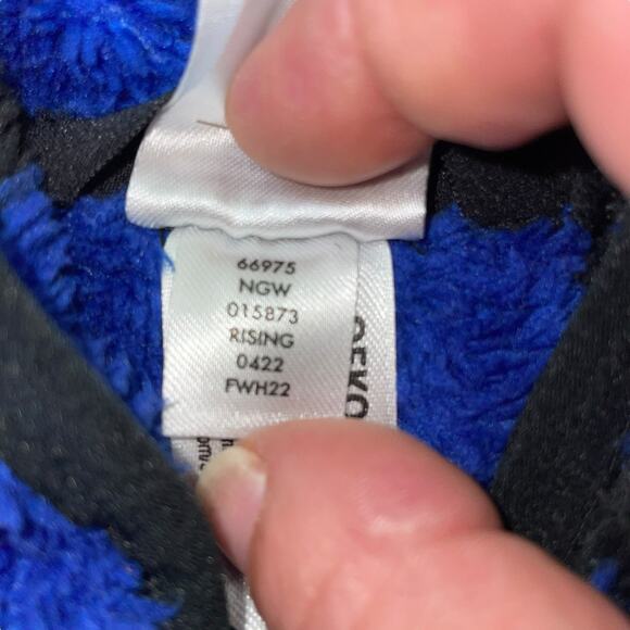 Hanna Andersson Kids US Sz 5 Fleece Jacket Coat 110 cm Marshmallow Outerwear - Picture 8 of 12